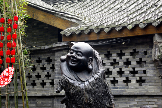 木雕羅漢