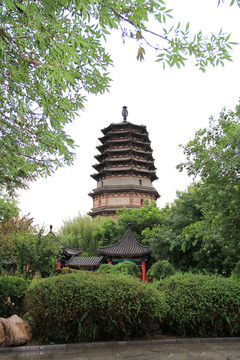 河北 正定 天寧寺凌霄塔