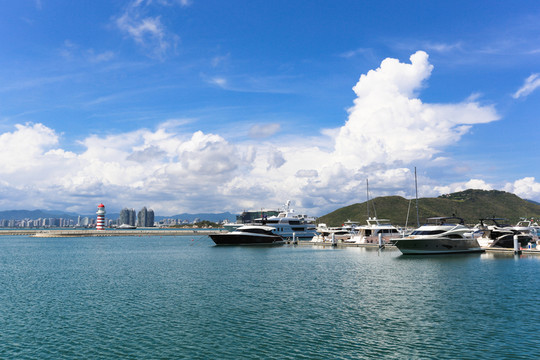 海南三亞大東海游艇碼頭