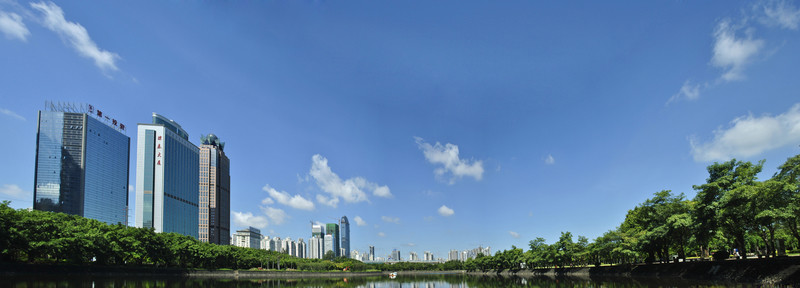 海口萬綠園全景圖