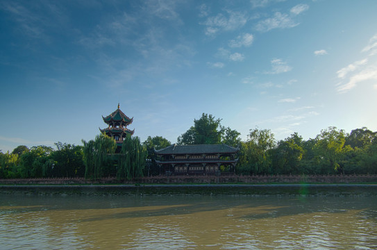 成都望江樓風景