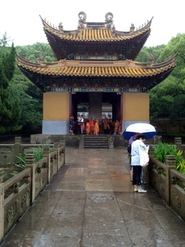 浙江省 舟山 普陀島 普陀寺