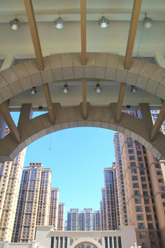 住宅小區(qū)大門