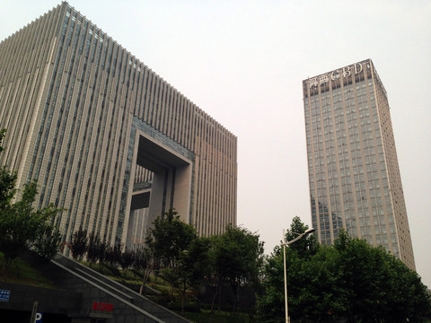 南京 寫字樓 城市 街道 現(xiàn)代