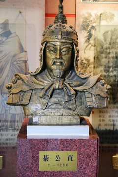 廣饒縣孫武祠歷史名人雕像