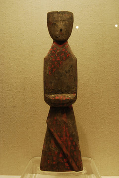 彩繪木俑 戰(zhàn)國(guó)