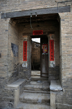 農(nóng)村院門(mén)