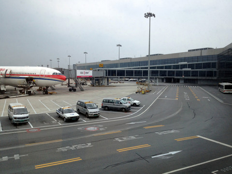 中國(guó)民航 飛機(jī) 航站樓 停機(jī)坪