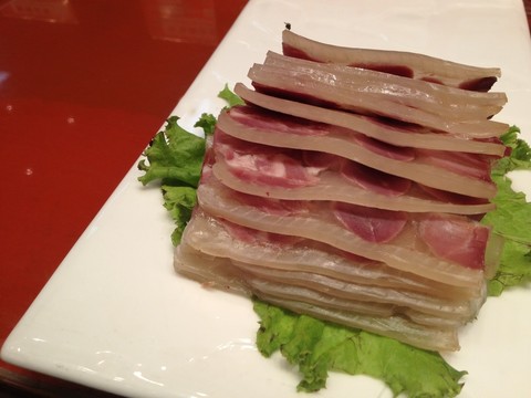 水晶肴肉 休閑餐飲 美食 烹飪