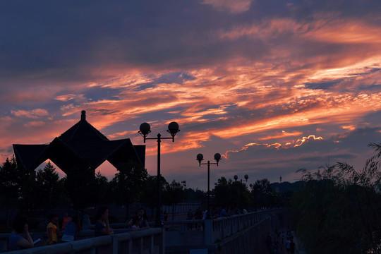 夕陽