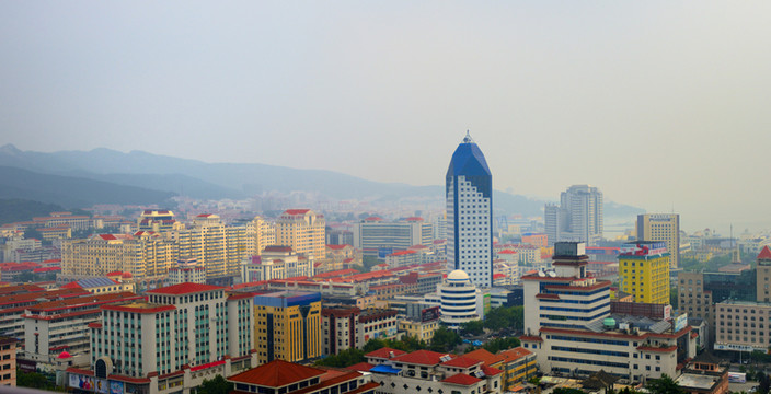 威海的城市景觀
