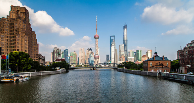 蘇州河看浦東