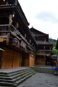 苗寨建筑圖片