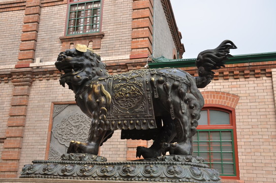 銅獅子