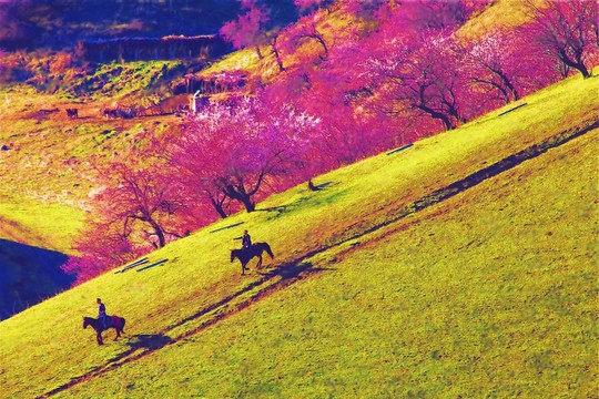 裝飾畫 風景掛畫  油畫