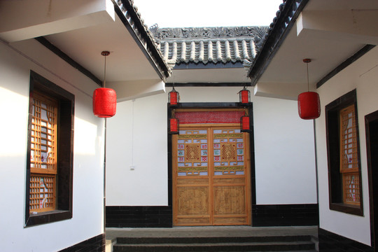 陜西關(guān)中特色民居