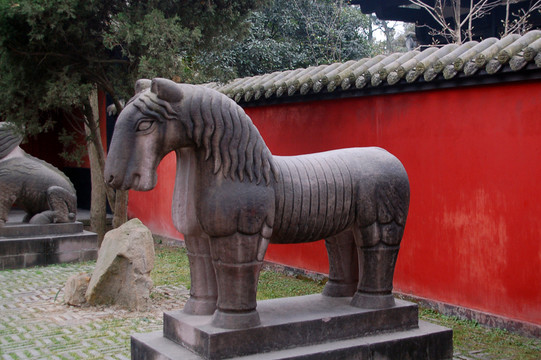 惠陵石馬