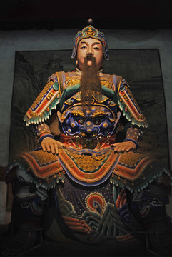 武侯祠文臣武將雕塑 馬超