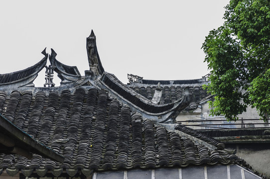 古鎮(zhèn)屋頂