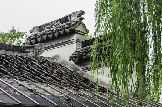 古鎮(zhèn)屋頂
