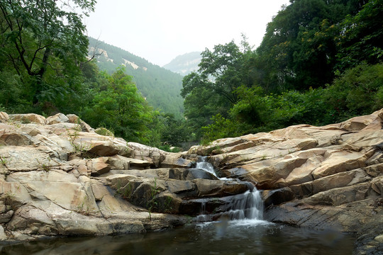 泰山河道風(fēng)光