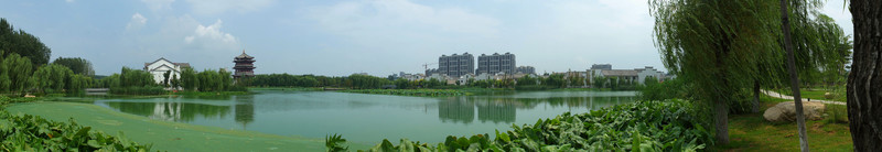 園林景觀寬屏風(fēng)光