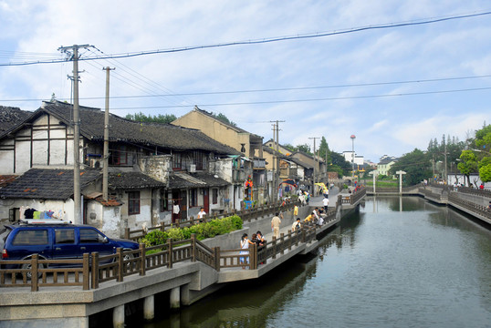 七寶古鎮(zhèn)蒲匯塘兩岸民居