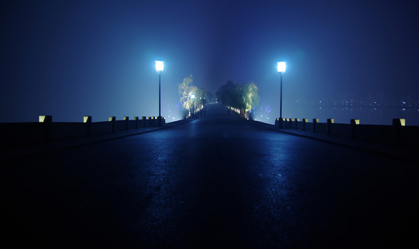 西湖夜景