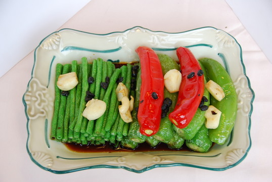 虎皮青椒豆角