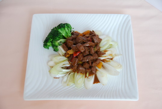 小炒牛柳