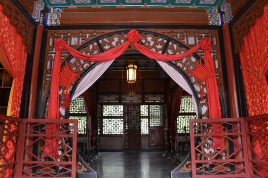 大觀園怡紅院室內(nèi)