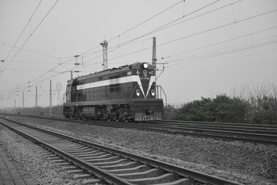 黑白火車頭