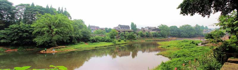 煙雨柳江