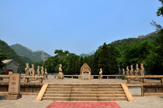 八達嶺水關的石佛寺