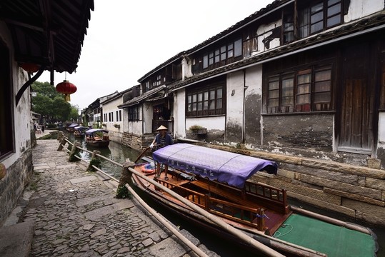周莊 拱橋 古鎮(zhèn) 水鄉(xiāng)高清