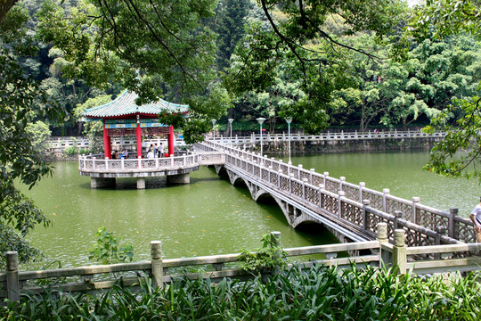 園林建筑亭子