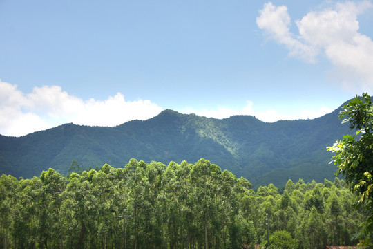 山坡峻嶺