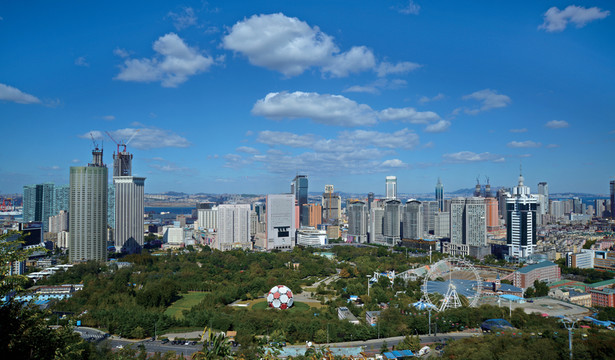 大連市區(qū)遠(yuǎn)眺
