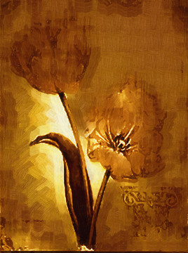 裝飾畫 花