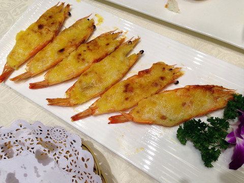 泰國(guó)菜 大蝦 美食 餐飲 時(shí)尚