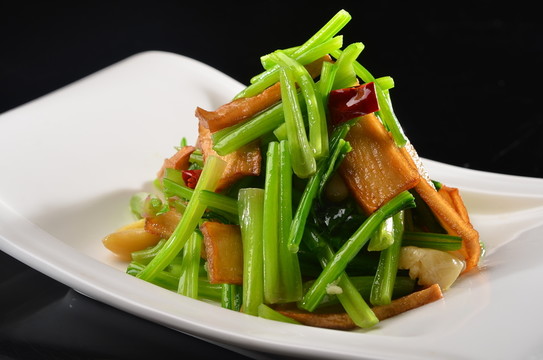 鮑菇菠菜根