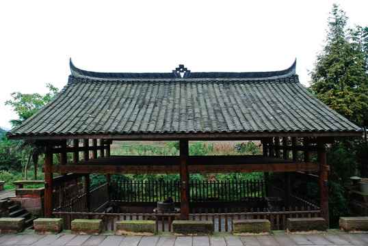 雅安上里古鎮(zhèn)古古磨房