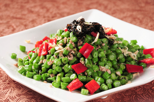 肉沫四季豆