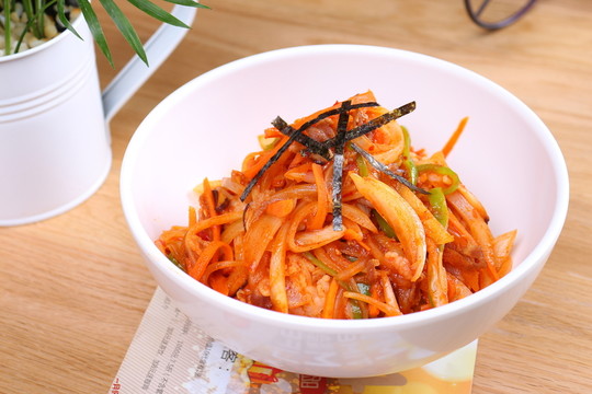 韓式牛肉拌飯