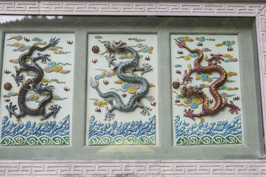 龍 雕刻 圖騰