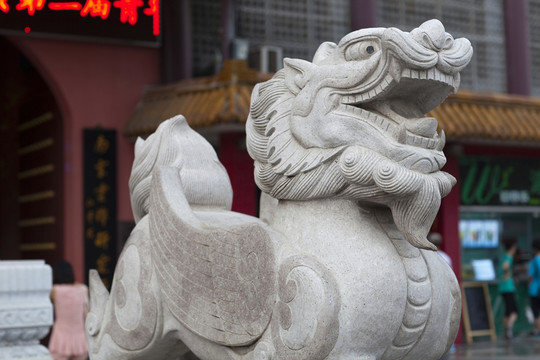 中國南京 云錦博物館 麒麟