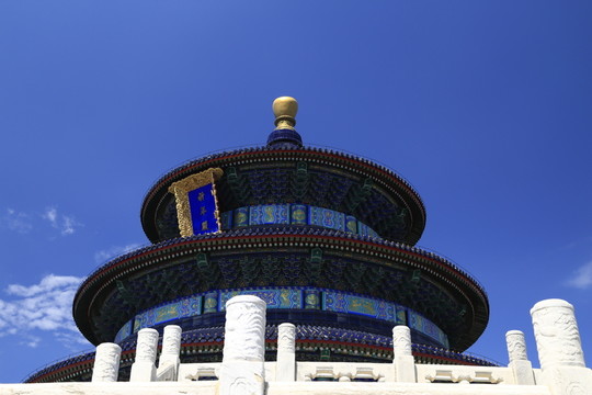仰望美麗的祈年殿