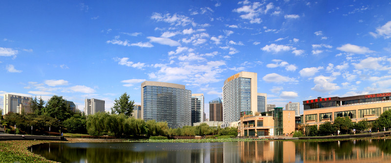 西安 城市風(fēng)光 全景