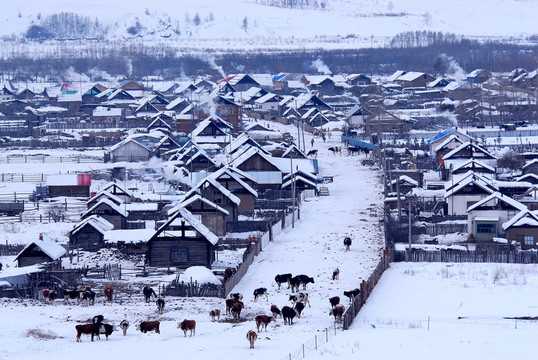 邊塞雪村