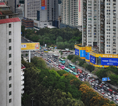 筍崗路塞車